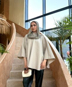 The beige cape